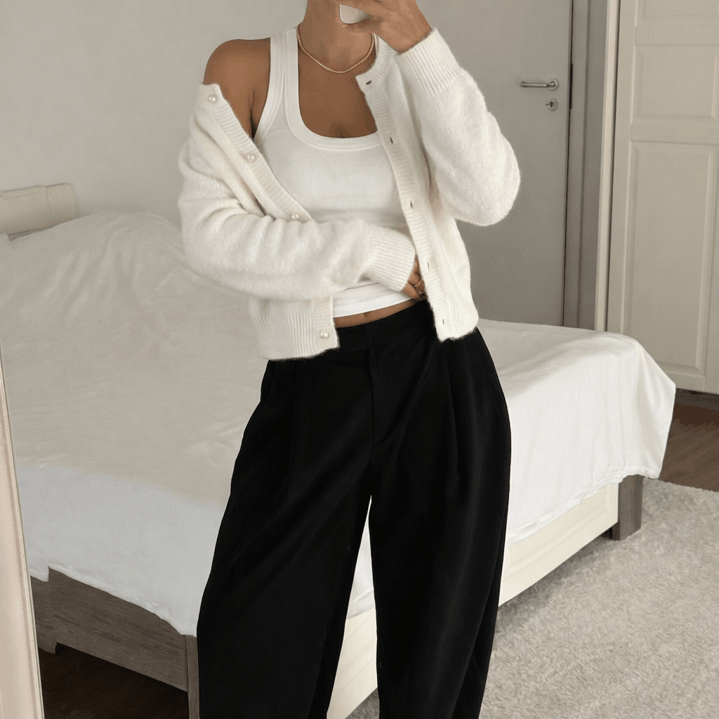 NOELLE PEARL CARDIGAN