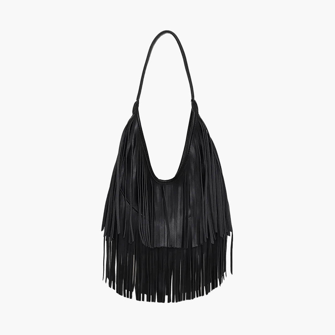 MIDNIGHT FRINGE BAG