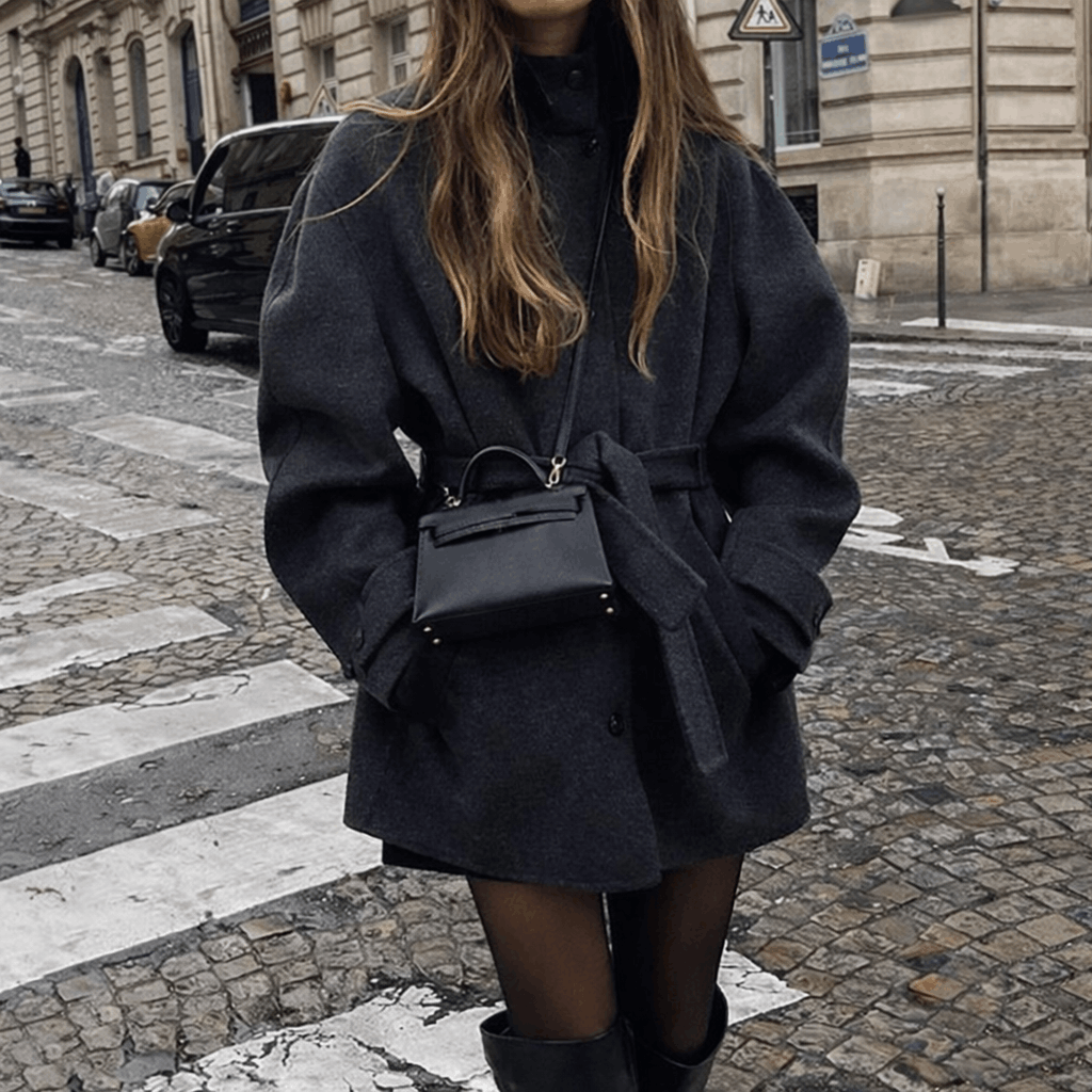 ÈLISE BELTED JACKET