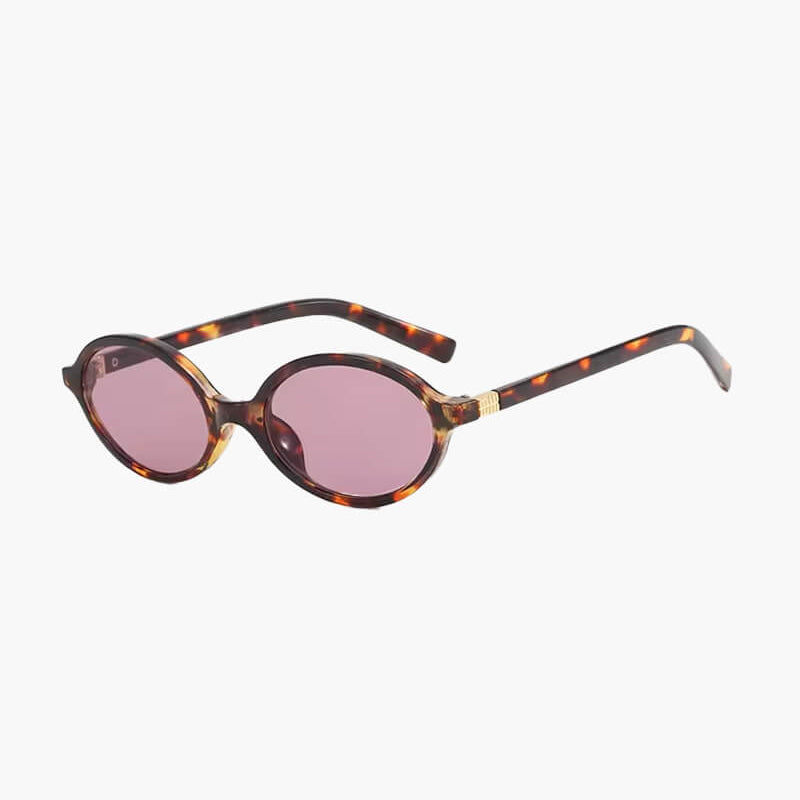 NURI OVAL SUNGLASSES