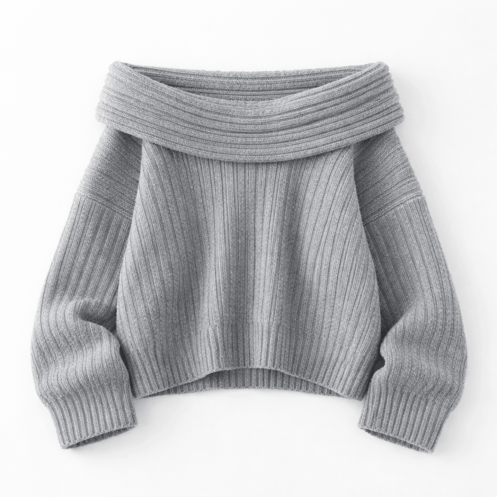LORIEL OFF-SHOULDER SWEATER