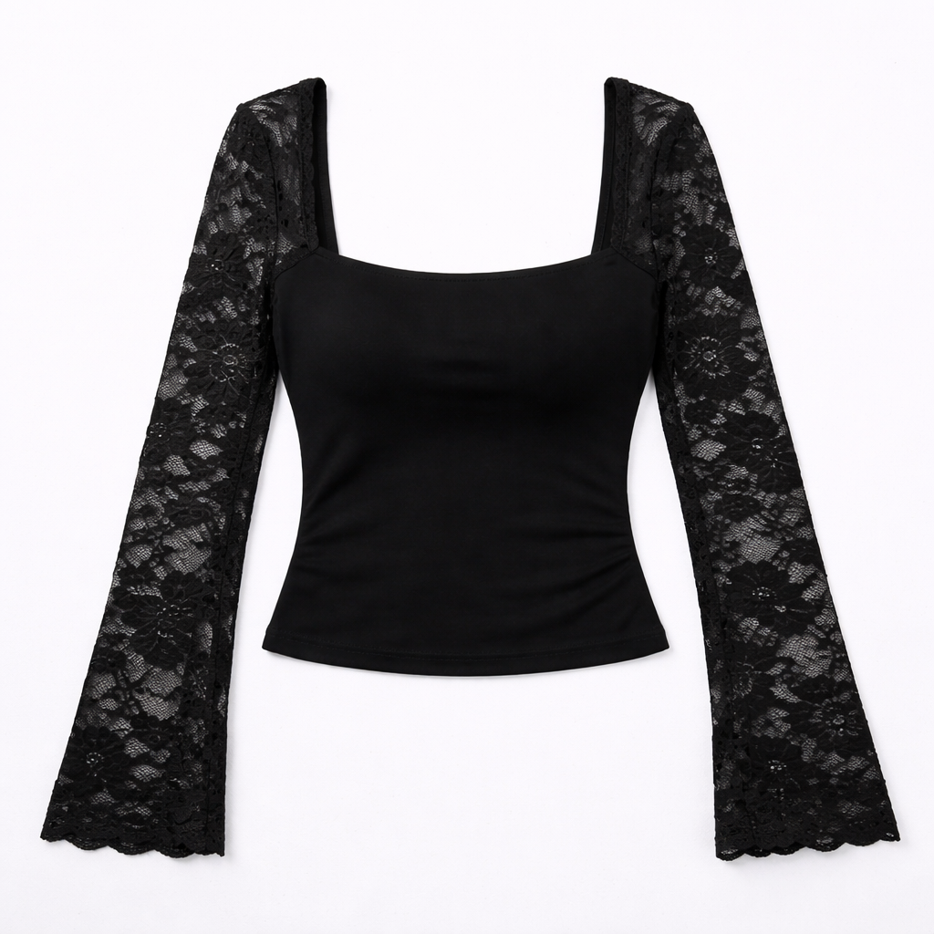 COMO LACE LONGSLEEVE