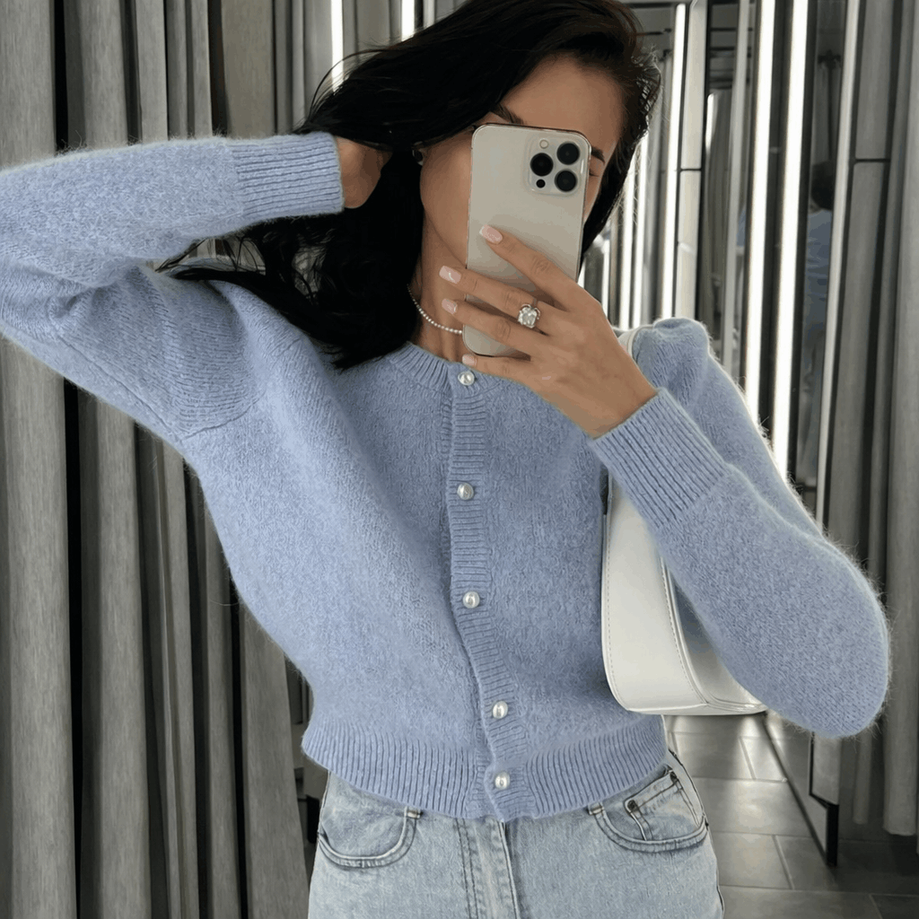 NOELLE PEARL CARDIGAN