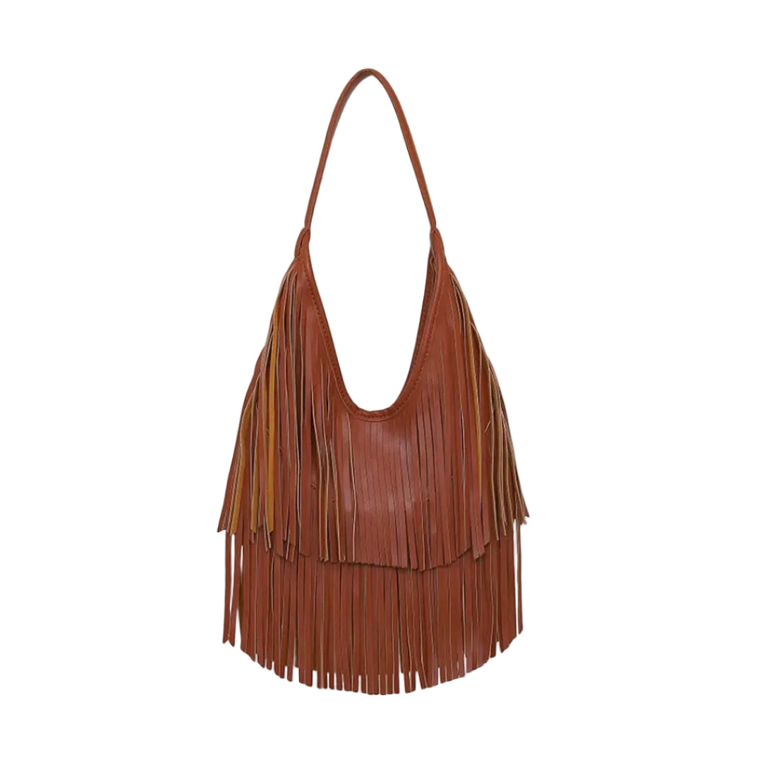 MIDNIGHT FRINGE BAG